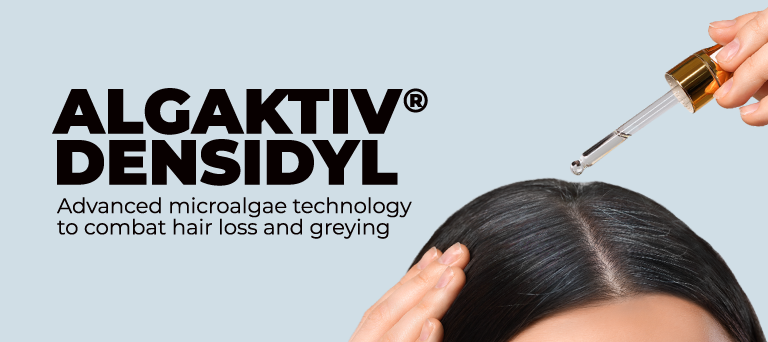 ALGAKTIV® Densidyl - Active Ingredient to combat hair loss and greying