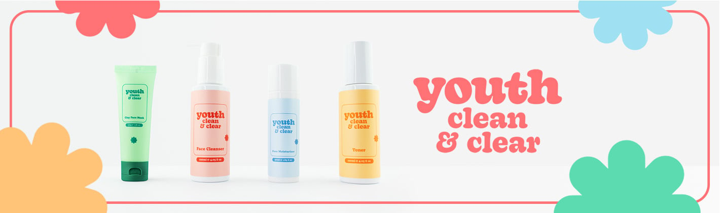 Youth Clean & Clear Skincare Range