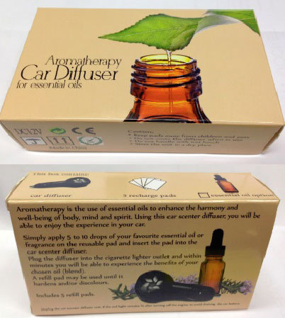 diffuser scenter aromatherapy unit relax basil pressed drops lemon essential cold ride enjoy few try oil newdirections